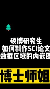 硕博研究生如何制作SCI论文数据区域的内嵌图