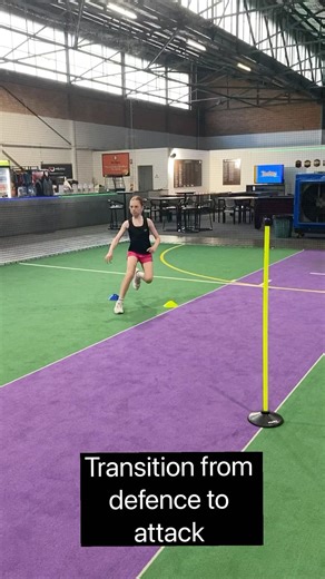 Training your players to transition from defence into attack? This drill is a great one to try. It’s really simple and very effective. You don’t need a lot of equipment and you can use other players for the defender to get around for the intercepts. #netball #netballfamily #netballtraining #netballdrills #netballcoaching #netballers #coach #coaching #netballskills #netballcourt #preseason #defence #movement #teamgirls #jointherevolution | Netball Revolution