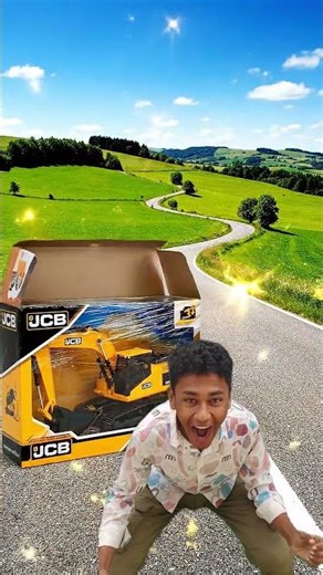 JCB Toy Unboxing 🚜 | Amazing Excavator for Kids! JCB Toys Cartoon Gadi Wala Cartoon Unbox #shorts