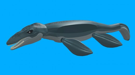 LEGO MOSASAURS - Download Free 3D model by GHZ (@G.H.Z)
