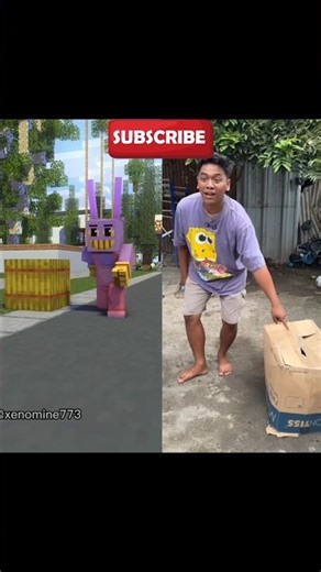 Original vs Animation - Tok Tok Kursi Rusak #minecraft #comedy