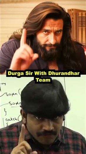 AI With durgs sir || Durga Sir With Dhurandhar Team
