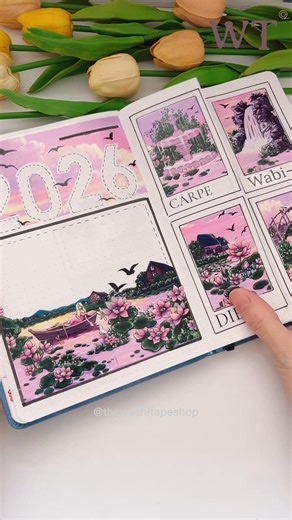 ASMR Aesthetic Journaling Don't forget our Boxing Week Sale is ongoing: Use code BOX for 20% off SITEWIDE. | The Washi Tape Shop