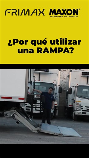 Descubre cómo te ayuda una Rampa MAXON #liftgate #camioneros #cadenadesuministro