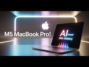Apple Announces M5 MacBook Pro — AI, GPU & 24hr Battery?