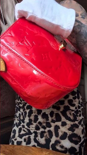 Pre-owned Louis Vuitton Bellflower Red Bag