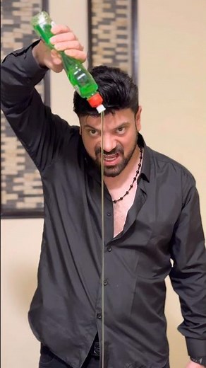 الرجل الحقيقي الي مابخاف من شيئ 😂