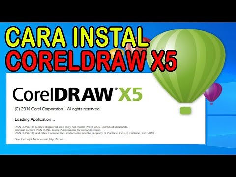 CARA INSTAL CORELDRAW X5 DI WINDOWS 10