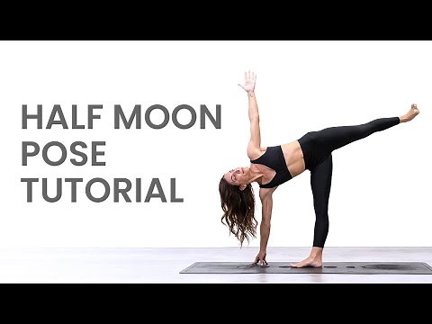 Half Moon Pose Yoga Tutorial