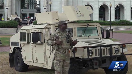 Oklahoma National Guard deploys to Washington, D.C.