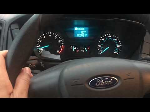 Traction control operation on Ford Transit