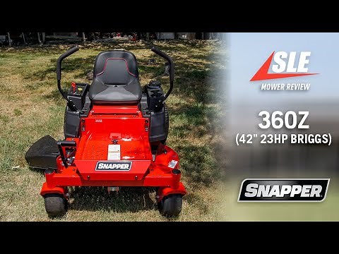 Review of Snapper (2691651) 360Z 42" Zero Turn Mower 23HP Briggs | #sleequipment #lawncare