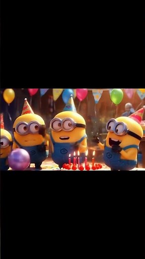 Minion Banana Birthday Song #birthdaysong #minions #bananalove