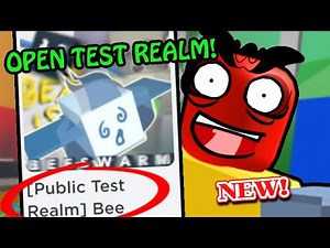 Onett just made a PUBLIC Test Realm and here's why! | Roblox Bee Swarm