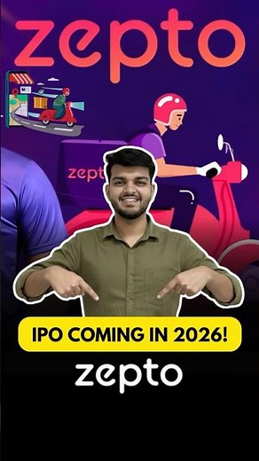 Zepto IPO Coming in 2026? | Big Startup IPO Alert 🚨 #zepto #zeptoipo #ipo2026 #stockmarket #ipo