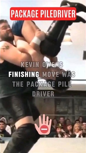 Will Kevin Owens ever use the Package Piledriver in WWE ?! #short #wwe #kevinowens