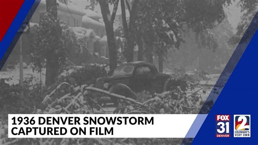 Denver's biggest September snowstorm: 1936 film captures aftermath