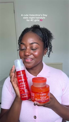 Valentine's Day is around the corner 🧡⁠ Feeling to rock your natural hair? Keep watching 😍⁠ ⁠ Products:⁠ ⁠ 🌹Edge Stay Gel⁠ 🌹Define & Shine Custard⁠ 🌹Wave Whip Curling Mousse⁠ ⁠ Accessories:⁠ 🌹Updo Brush⁠ 🌹Everything Brush⁠ ⁠ Available at @Boots UK and get our Everything Brush at @amazonuk ! ⁠ #Cantu #CantuSheaButter #SheaButter #Haircare #ScalpCare