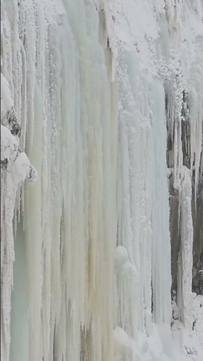 Michigan's Upper Tahquamenon Falls in winter