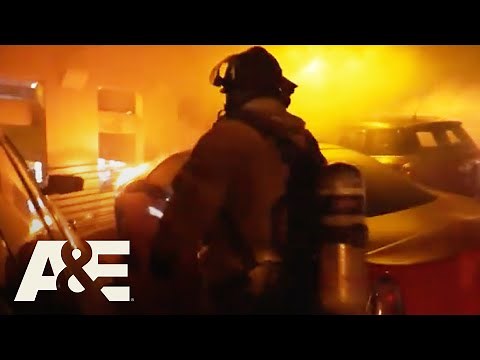 Car Fire FILLS Garage with Smoke | Live Rescue | A&E