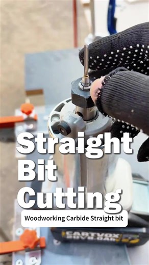 Effortless Plywood Cutting with Straight Bits