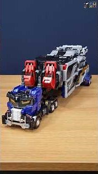 [4K][1분 변형] 드래곤이 모티브가 되는 카드봇! 트레일러 트럭이 로봇으로 변형! 메탈카드봇W 헤비아이언W [PREVIEW] - 25년 10/23(목) 리뷰 공개 예정