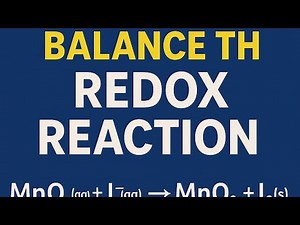 How to Balance Redox Reactions in Basic Medium | Step-by-Step Ion-Electron Method