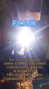 2.3K views · 15 reactions | Our Training Courses: SMAW, GTAW, FCAW, GMAW CONTACT 09437065155 IF INTERESTED FREE BOARDING HOUSE | HEATS SCHOOL OF WELDING TECHNOLOGY INC. | Facebook
