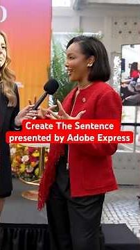 Create The Sentence presented by Adobe Express