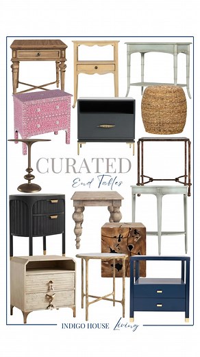 21 reactions | The Perfect Finishing Touch: My Favorite End Tables ✨✨...