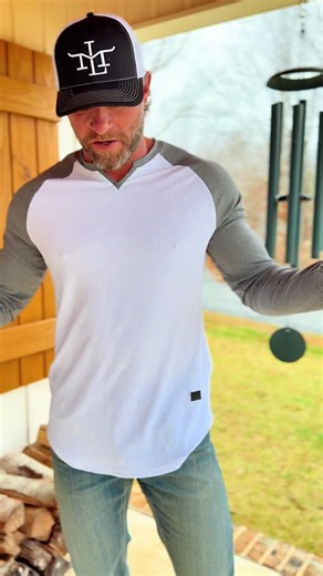 Stylish Ribbed Long Sleeve Shirt for Men