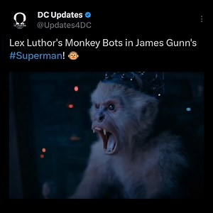 433K views · 7.4K reactions | Check out Lex Luthor’s Monkey Bots causing chaos and throwing shade at Superman in James Gunn’s #Superman!  | DC Updates | Facebook