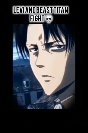 Levi and beast Titan fighting and it's request subscribe plz#anime #animeedit #animation ##trending