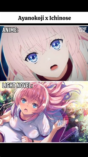 Visual comparison proving that light novels deliver peak illustration detail 🤍