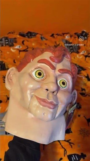 #Night of the living dummy slappy mask from trick or treat studios 1996 tv series 💀💀💀💀🕸️🕸️🕸️