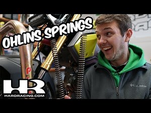 Hard Racing Ohlins Fork Springs Install for Honda Grom SF