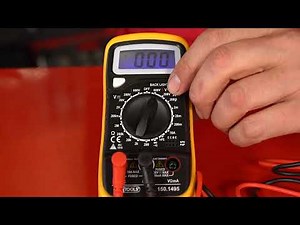 KS TOOLS 150.1495 Digital Multimeter inkl. Prüfspitzen