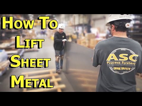 How to Lift Sheet Metal
