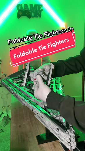 Innovative Foldable Tie Fighters for LEGO Star Destroyer | Amazing Build