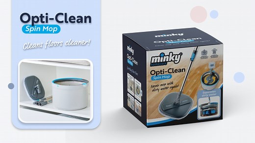 Opti-Clean Spin Mop