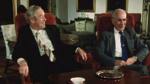 Sir Alan Hodgkin and Sir Andrew Huxley