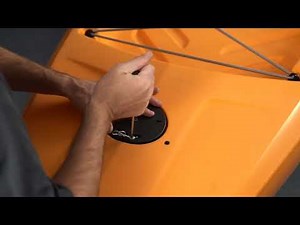 Rudder Line Adjustment for Hobie Kayaks