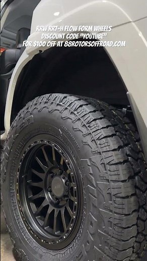 RRW RR7-H Flow Form Wheels Toyota Tacoma & 4Runner #88rotorsoffroad