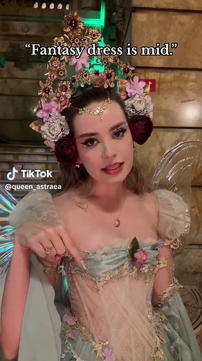 Sir you have no right to be giving comments like that with that receding hairline and coffee stained white tee. #fairycore #queen #fairytale #likewhat