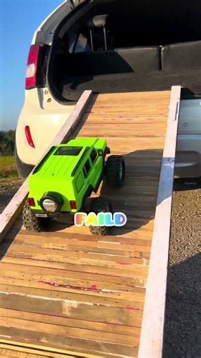 RC Rock Crawler BIG Jump Challenge