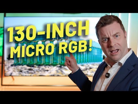 Samsung’s Double-Down On Micro RGB: 2 Series, 55-130 inches!