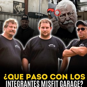 23K views · 825 reactions | Misfit Garage: HISTORIA Y ACTUALIDAD ¿Que paso con los misfit garage? misfit garage, misfit garage que paso despues, richard rawlings, el duo mecanico discovery turbo, aaron kaufman, el duo mecanico capitulos comlpetos, turbo historias | La Mixta | Facebook