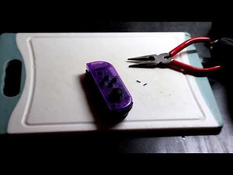 How To Remove Stripped Worn Screws off a Switch Joycon