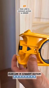 1Set Door Lock Installation Kit, Carbon Steel Hand Tools Knob Hole Drilling Tool, With Guide Template For Door Knob Lock Yellow Door Drill Kit #reelsviralシ #reelsfbシ #fbreels #fbreelsvideo #reelsfypシ | Bardagulan TV