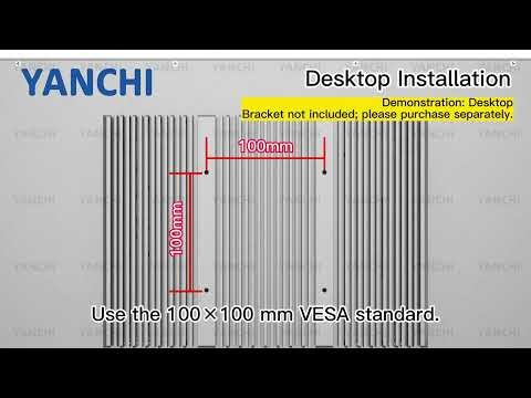 YANCHI Industrial Panel PC Industrial Guide|VESA & Cabinet Mounting